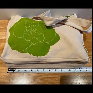 NEW Matrix canvas tote & Nylon travel bag set